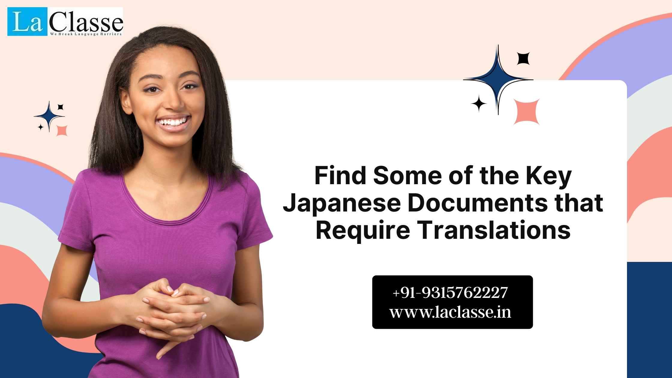 Find Some of the Key Japanese Documents that Require Translations